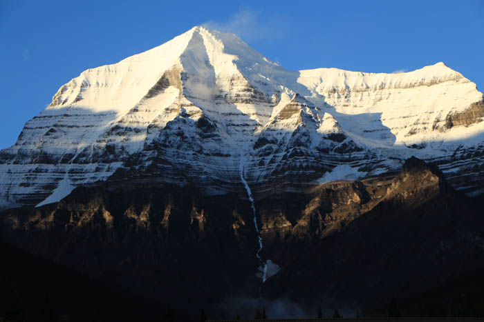 Photo: Dennis Pickerl A stunning shot of Mount Robson