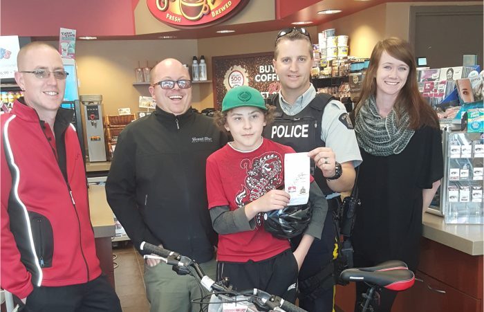 RCMP issue tickets to youth