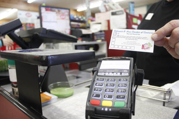 Photo: Evan Matthews It’s the holiday season, and the Valemount and Area Chamber of Commerce is trying to encourage people to shop locally.