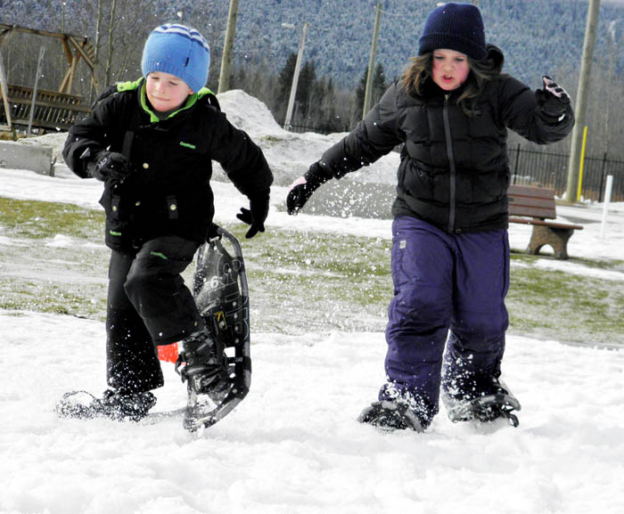 McBride embraces the cold during its 5th Annual Snofest