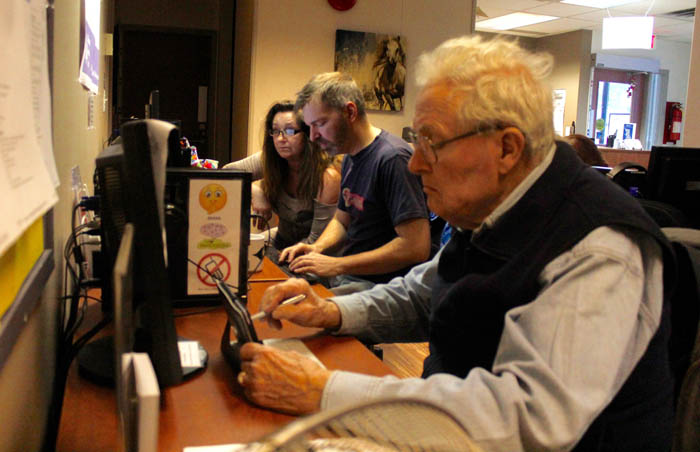 Tech-savvy seniors