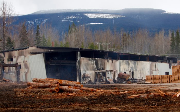 Rebuild plans for McBride mill at impasse