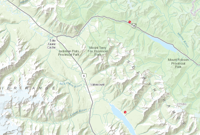 Two new fires near Valemount