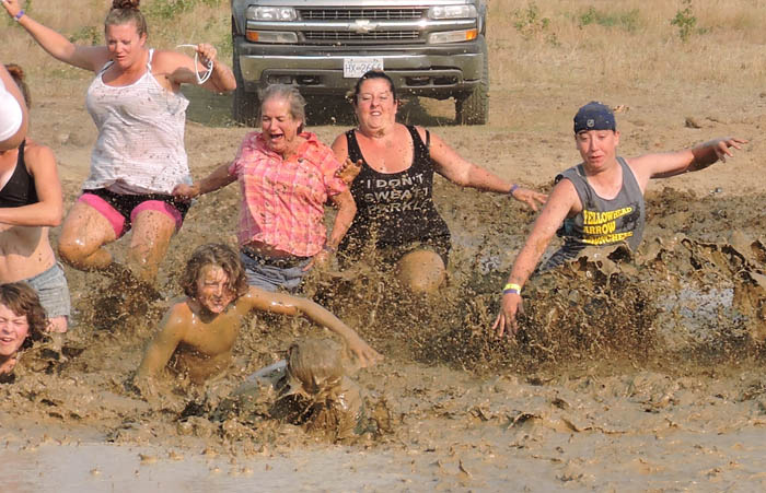 Mud and nuthin’ but at Valemount mud races