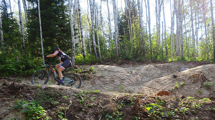 New Valemount bike trail all uphill… and it’s perfect