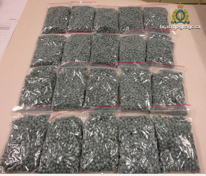 RCMP seize huge supply of cocaine and fentanyl