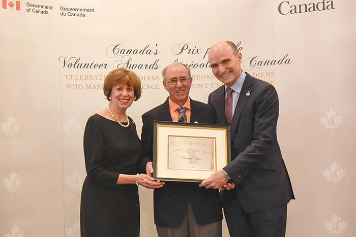 Local honoured in Ottawa