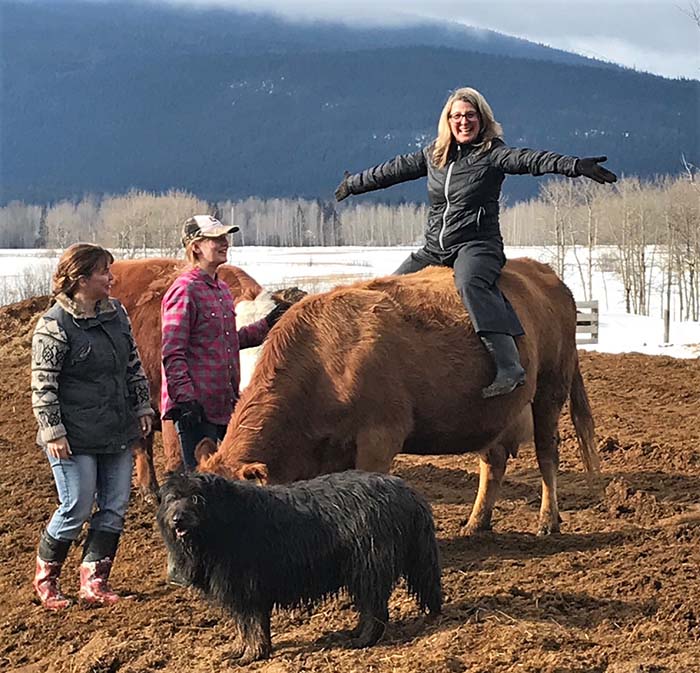 Honourable Lana Popham, BC Minister  of Agriculture visits McBride