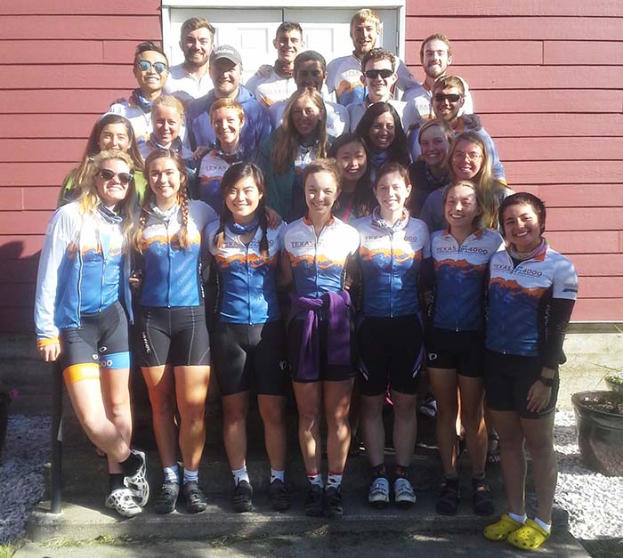 McBride hosts cancer fighting cyclists