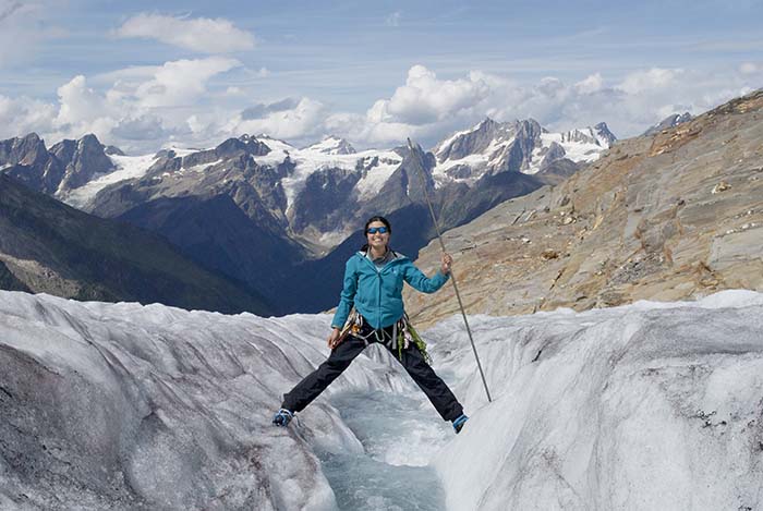 Columbia Basin glaciers shrinking fast