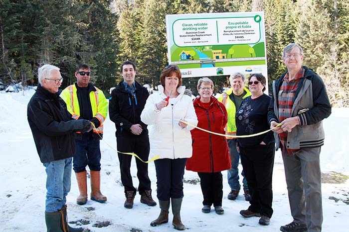 Open tank no more: McBride gets new water intake