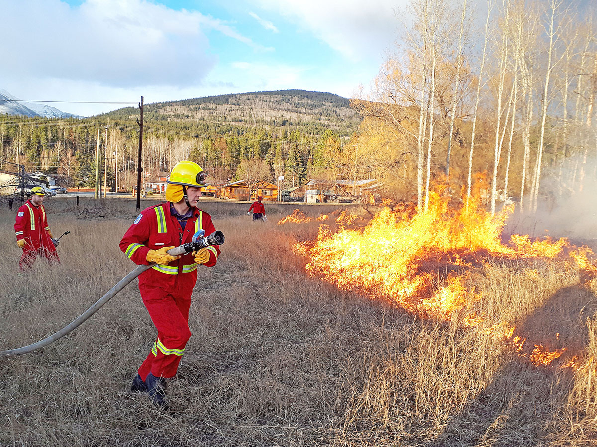 Backburning for safety