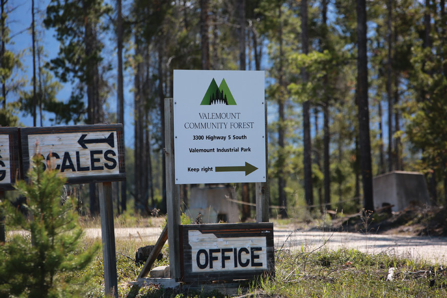 valemount community forest, VCF