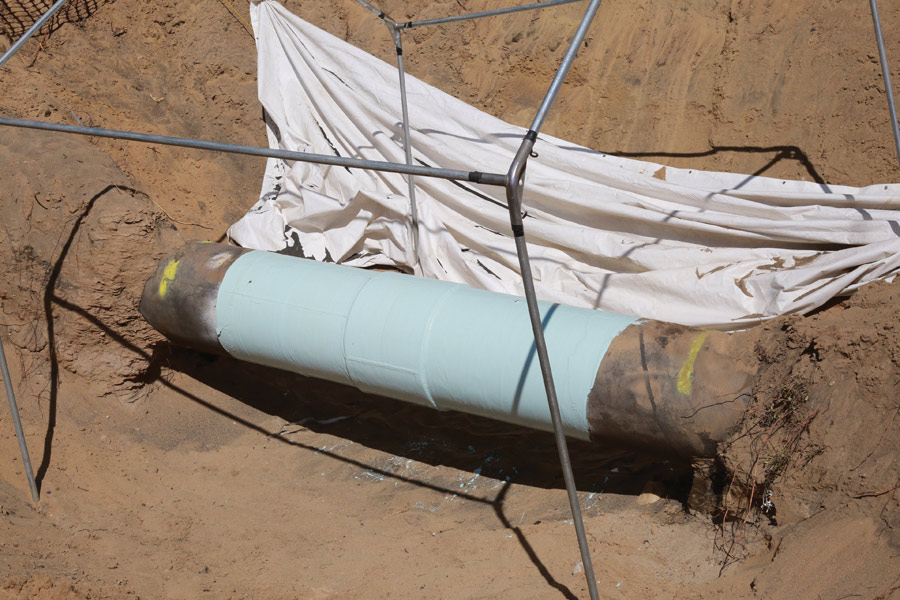 Pipeline digs to test integrity