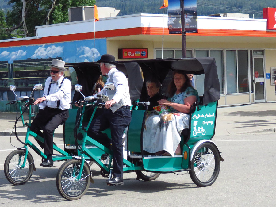 Pedi-cab: new services for seniors
