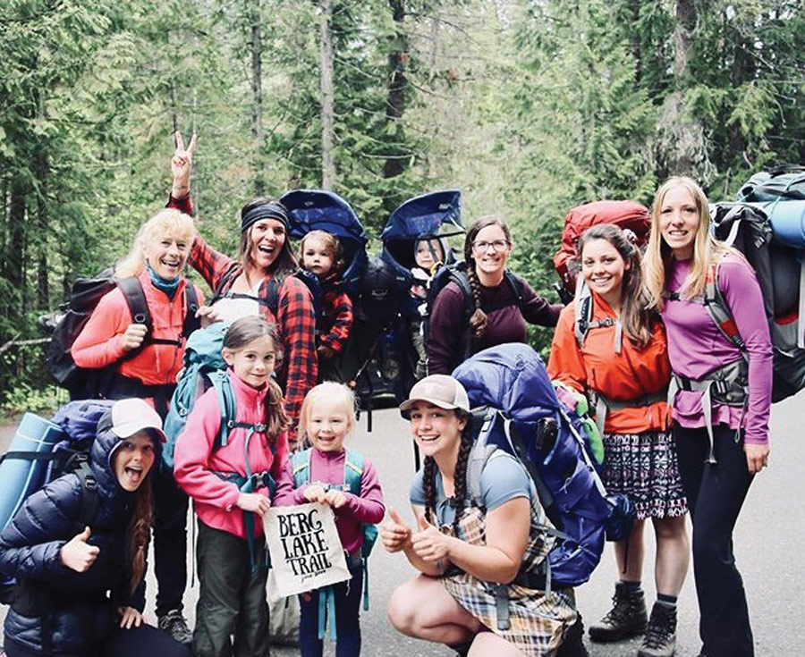 A Berg Lake trek with children in tow