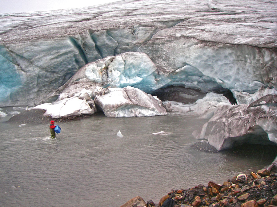 Scientist looks at nuclear fallout freed by melting glaciers