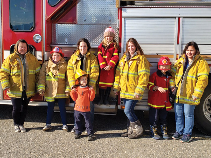 Fire chief for a day