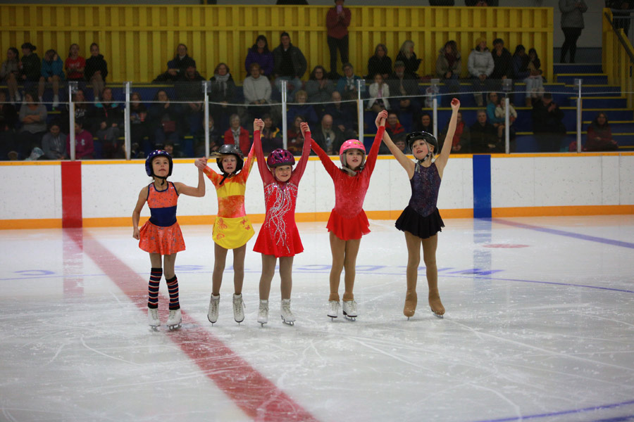 Christmas skating exhibition