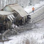 Moose Lake Derailment Dec. 26, 2019