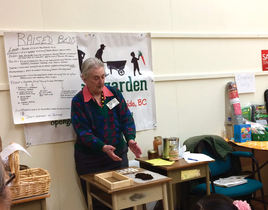 Dunster’s Seedy Saturday topics include biochar, tree tapping