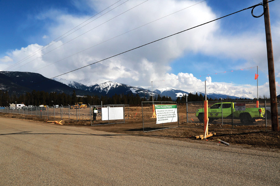Trans Mountain: Work continuing at Valemount camp during COVID restrictions