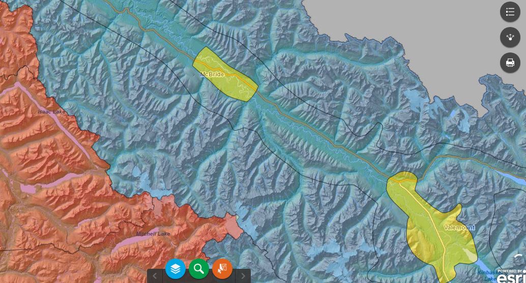 Province bans open burning in Valemount, McBride, Blue River airsheds until at least April 15th