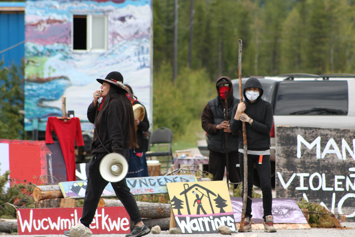 Tiny House Warriors call for campground to close