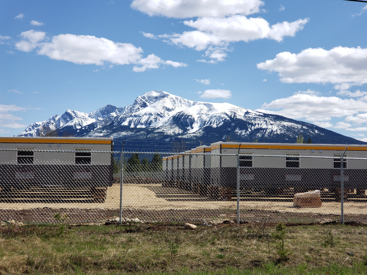 Trans Mountain camp trailers arrive