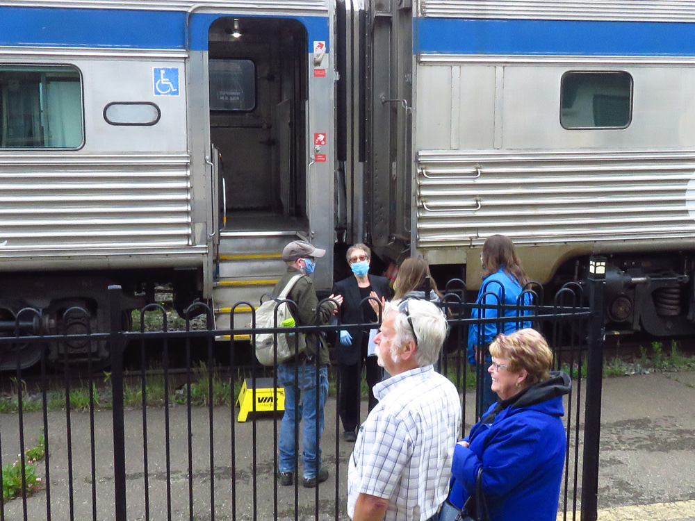 Via rail: first passenger train returns to McBride