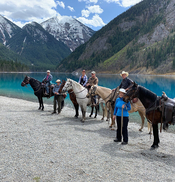 Backcountry horsemen tackle Berg Lake Trail clean-up