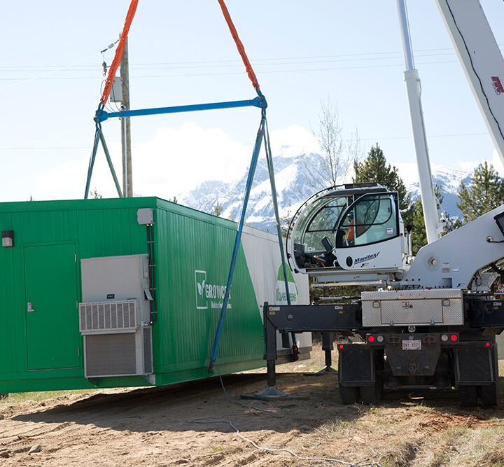 Hydroponic “Growcer” container arrives +VIDEO