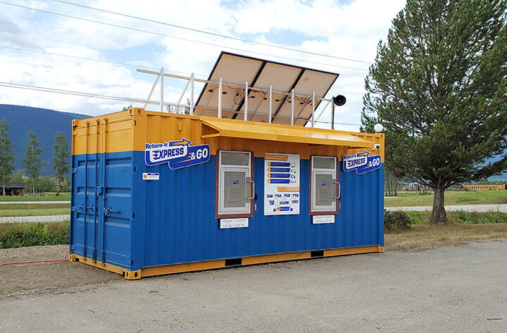 “Return-It Express & Go” recycling station opens in McBride