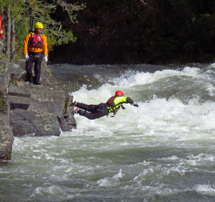 Behind the scenes in local swift water rescue