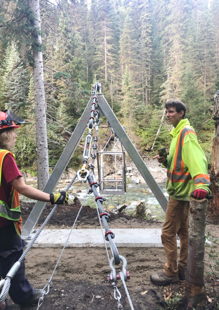 Goat River cable car gets much-needed upgrade