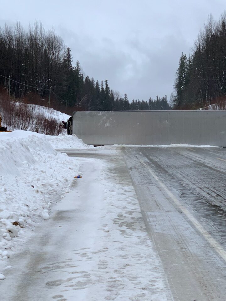 Highway 16 closure caused by two separate incidents