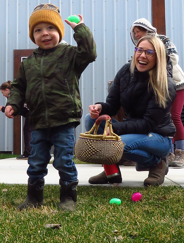 Easter Bunny makes early stop in McBride