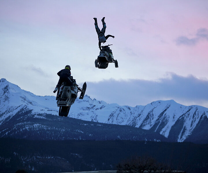 X Games gold medalists wow Valemount with aerial stunts