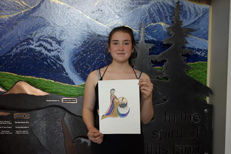 Indigenous Art Contest Winner The Rocky Mountain Goat