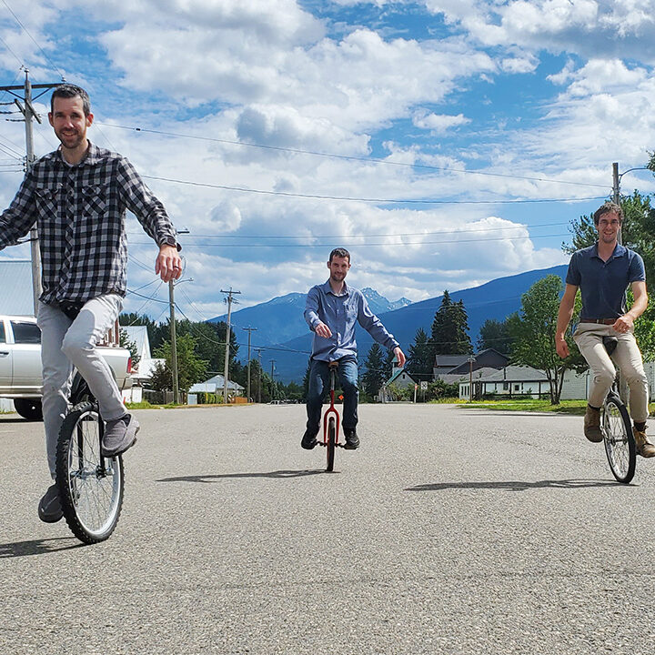 Unicycle triad