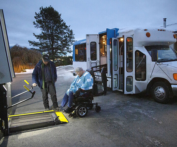 Accessible bus offers new freedom for some residents