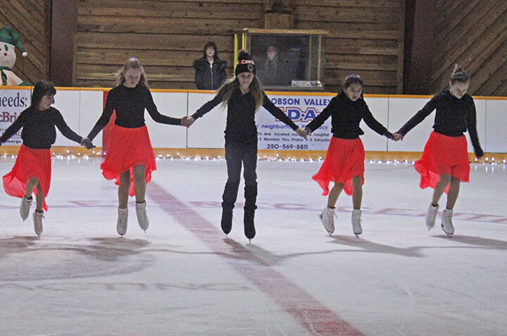 Skating delights in McBride