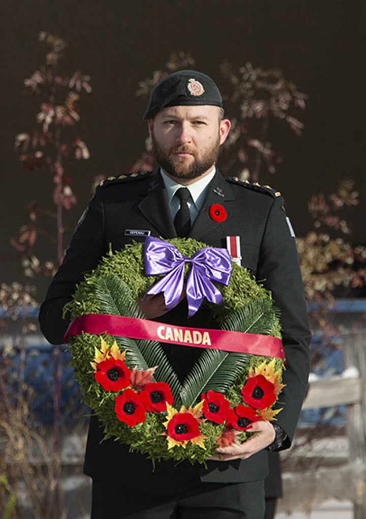 Village staffer heads to Czech Republic with military