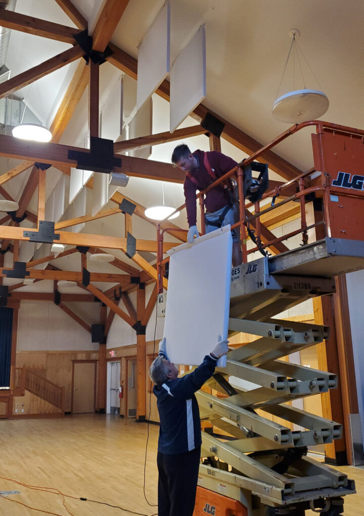 Better acoustics for McBride Community Centre