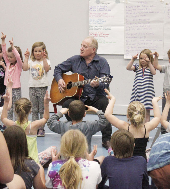 McBride Students compose with Juno award winner