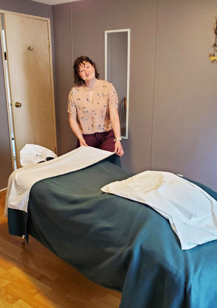 Local returns to offer massage services