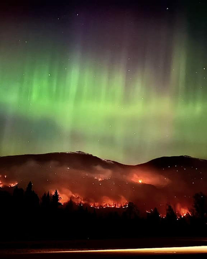 Fire on the Mountainside