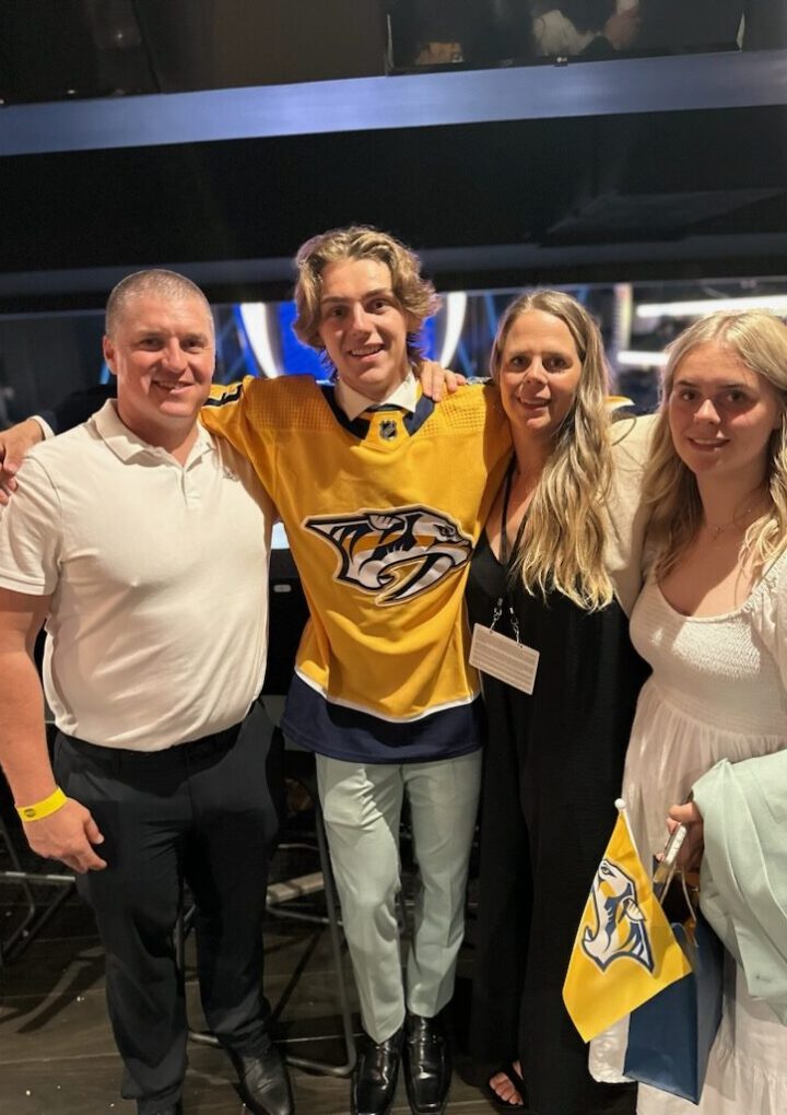 Parents of Tanner Molendyk beyond proud their son drafted by Nashville Predators