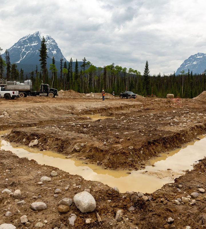 Caribou breeding facility well underway