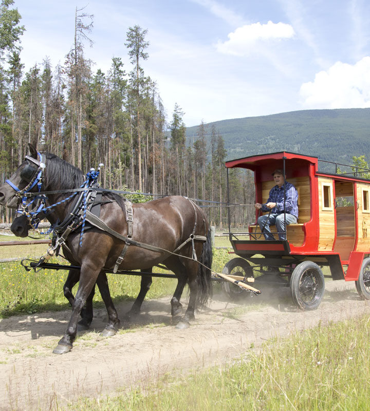 From backcountry to stagecoach
